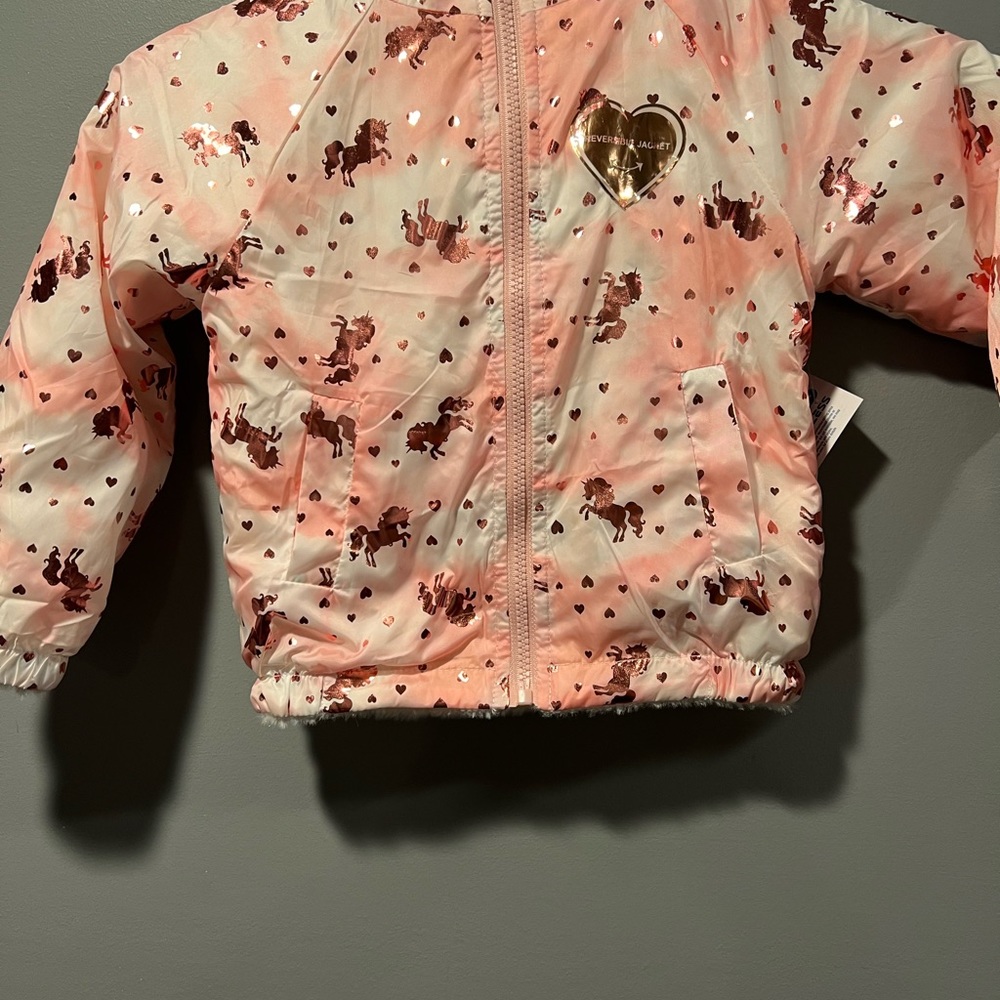 *Emma & Elsa Kids Shepra Reversible Jacket